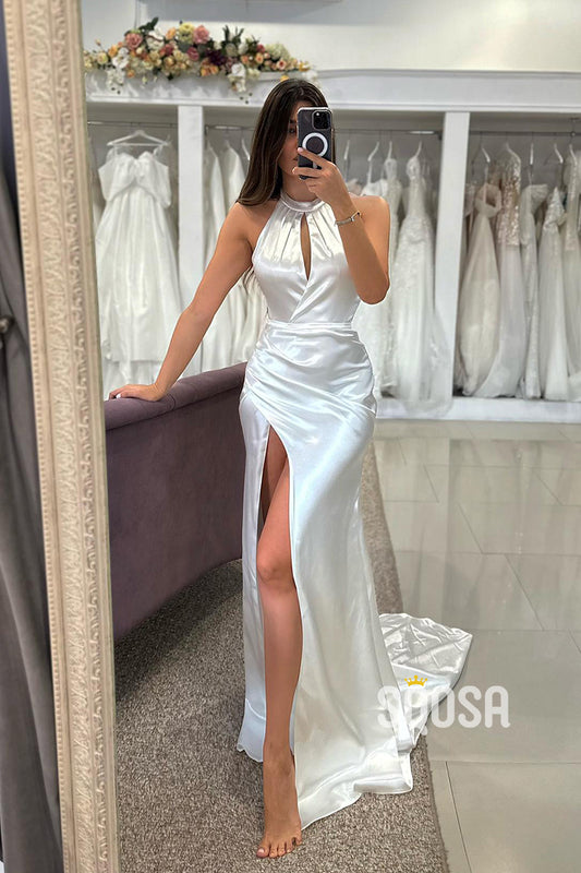 Beach Wedding Dresses tagged "Halter" SQOSA Beach Wedding Dresses tagged "Halter" SQOSA