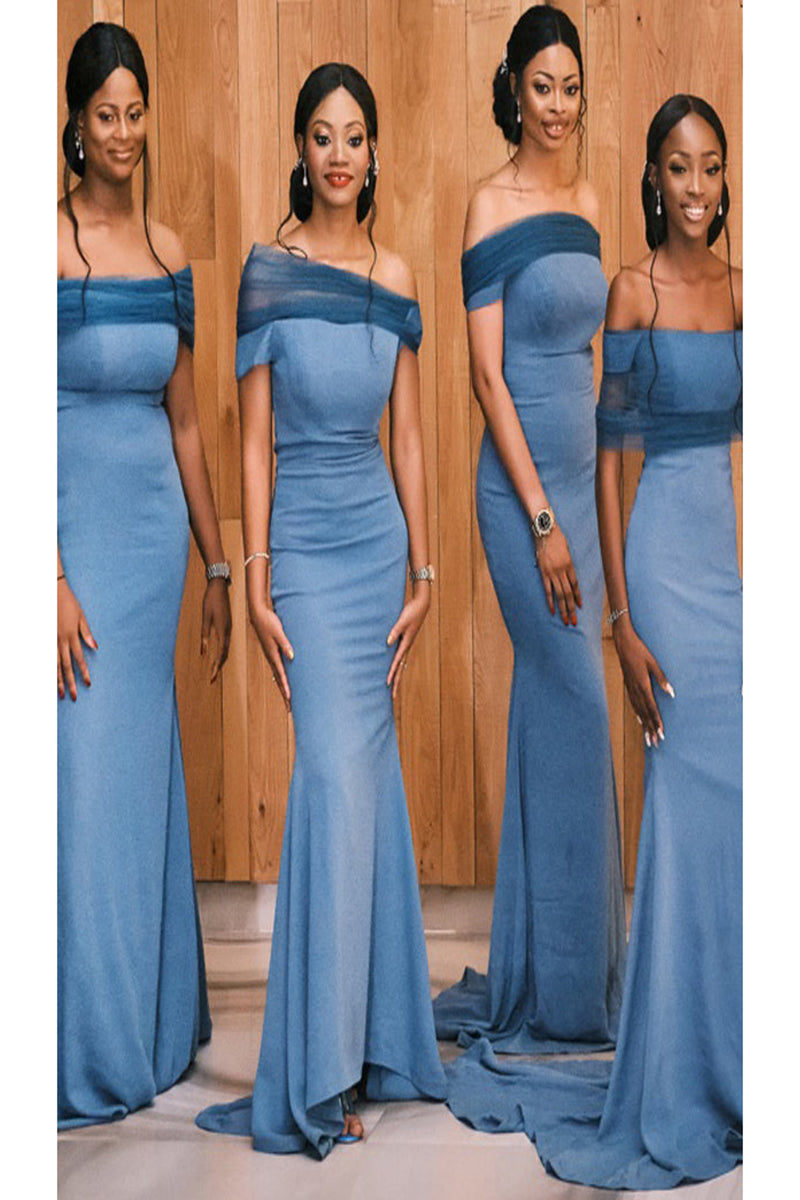 Plus Size Teal Bridesmaid Dress