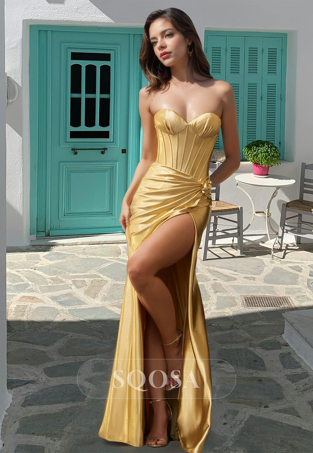 gold off the shoulder mermaid prom dress Off-shoulder Gold Sequin Black Mermaid Prom Dress