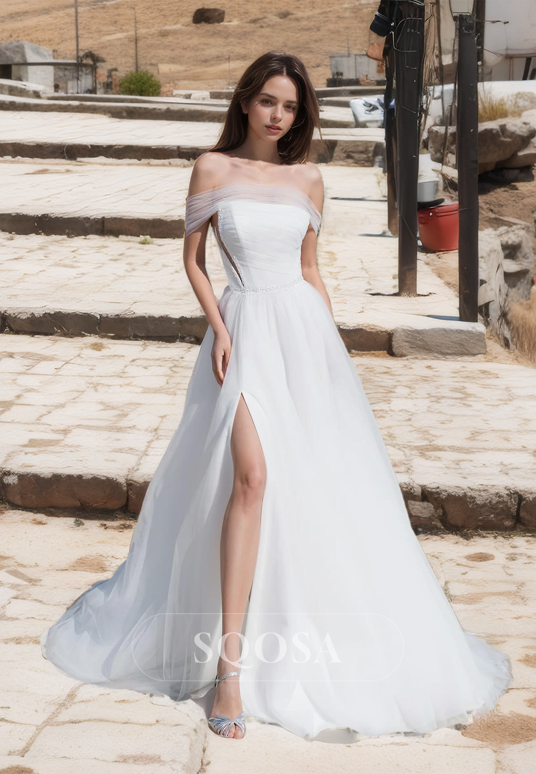 elegant tube dress Timeless Grace: Elegant Pleat Long Dress Women Loose Tube Top – My Store main image 1