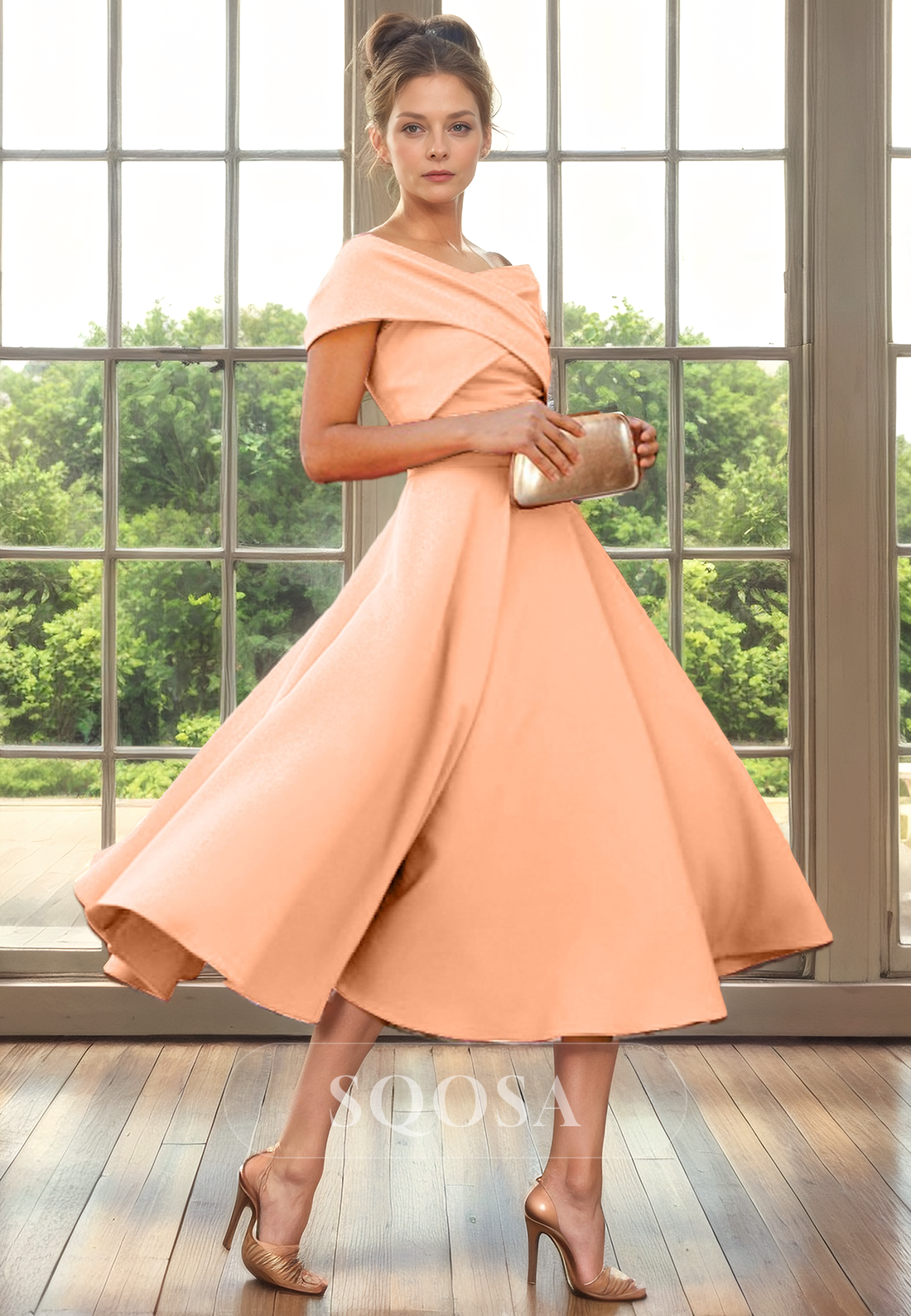 off the shoulder mother of the bride short dresses A Line Off Shoulder Pleats Short Cocktail off the shoulder mother of the bride short dresses A Line Off Shoulder Pleats Short Cocktail