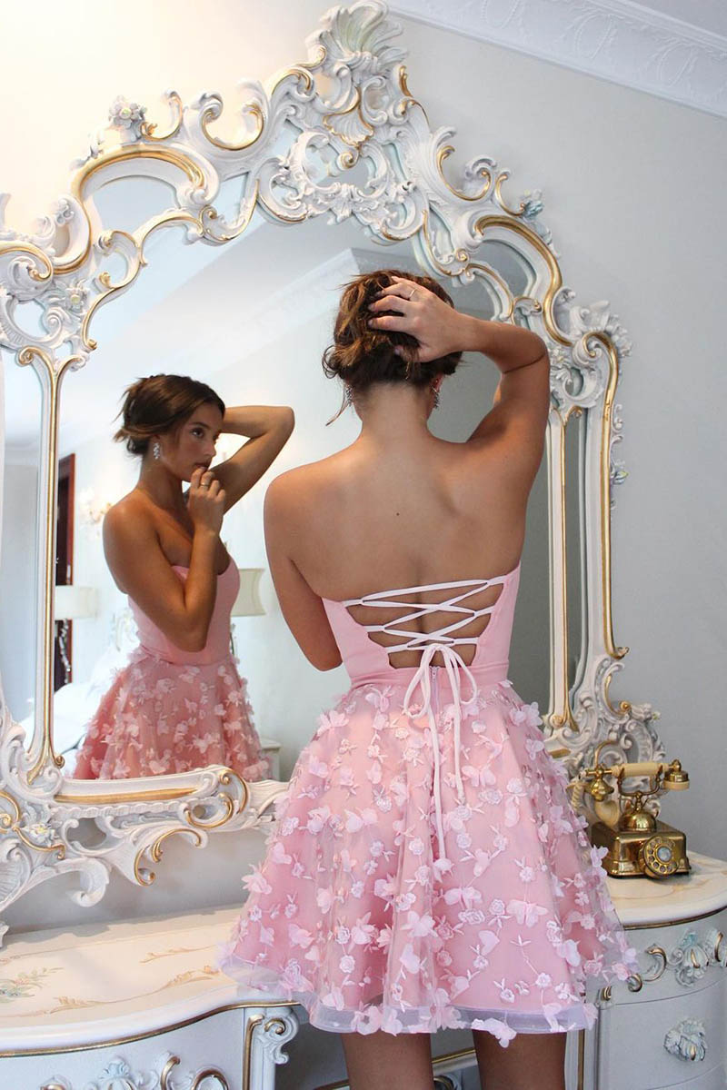 cute strapless dress Lisette Dress