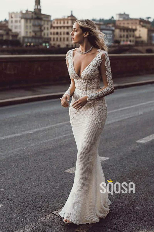 Boho Wedding Dresses SQOSA Boho Wedding Dresses SQOSA