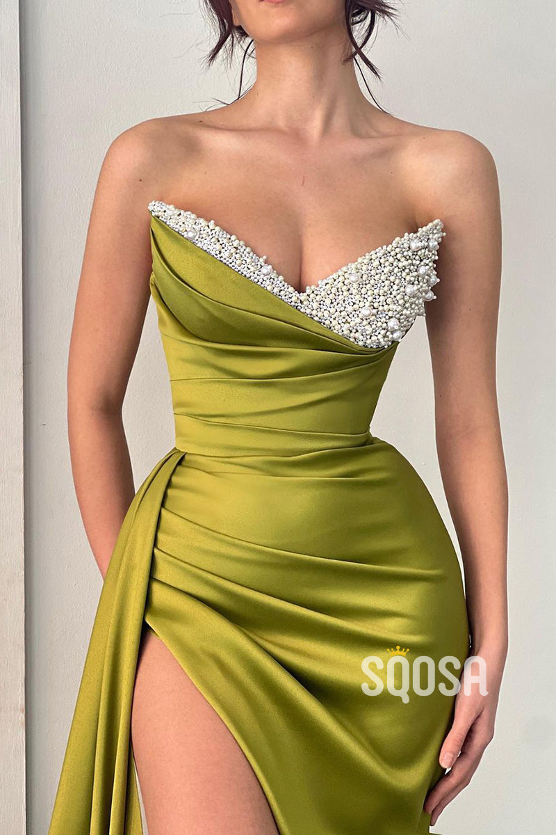 Sexy Neon Green Prom Dresses