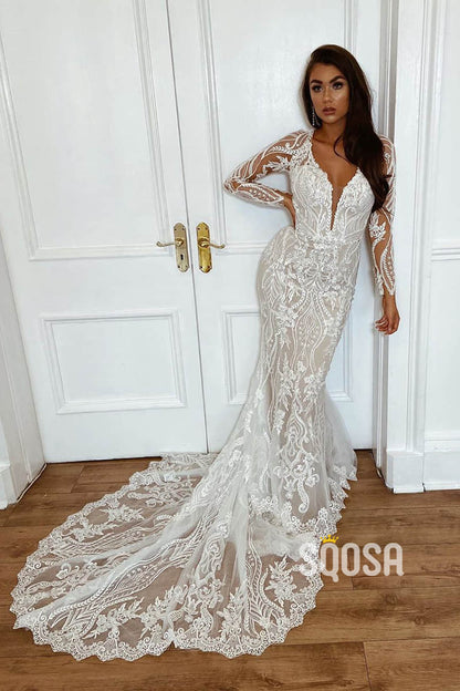 champagne lace wedding dresses Champagne Wedding Dresses Ball Gown Ivory Lace Embroidery