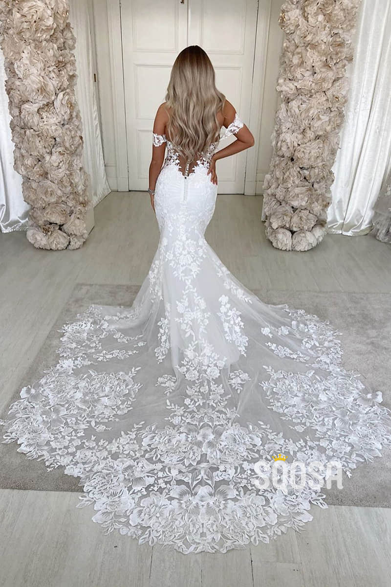 Silver Trumpet Wedding Dress